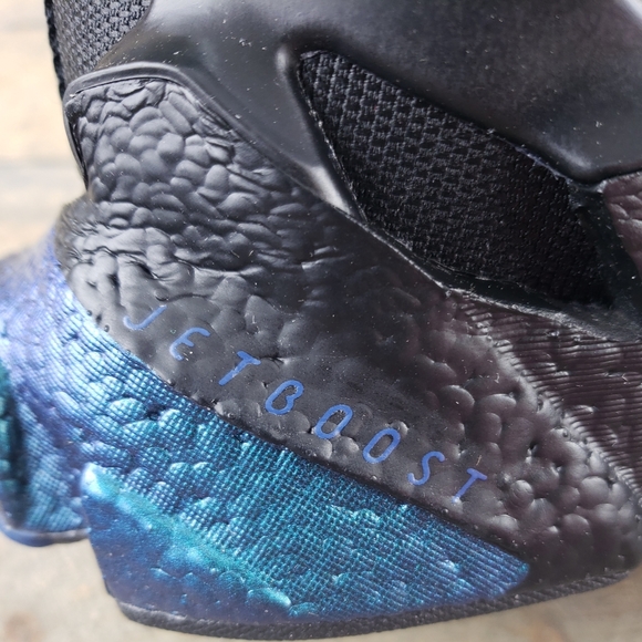 addas X9000L4 Guard Men's Running Shoes Watet Repellent Core Black Metallic - Picture 11 of 13